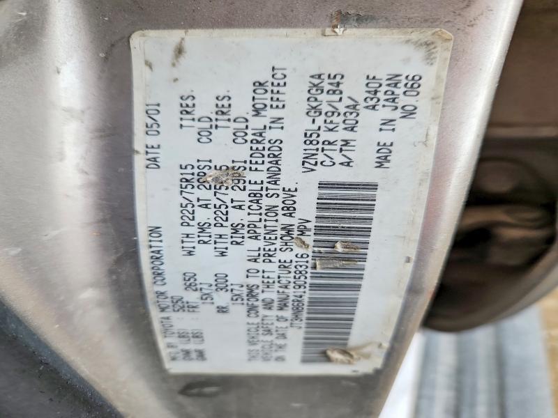 2001 Toyota 4runner SR5