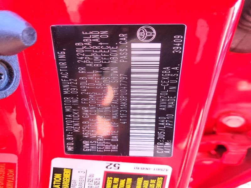 2023 Toyota Camry xle