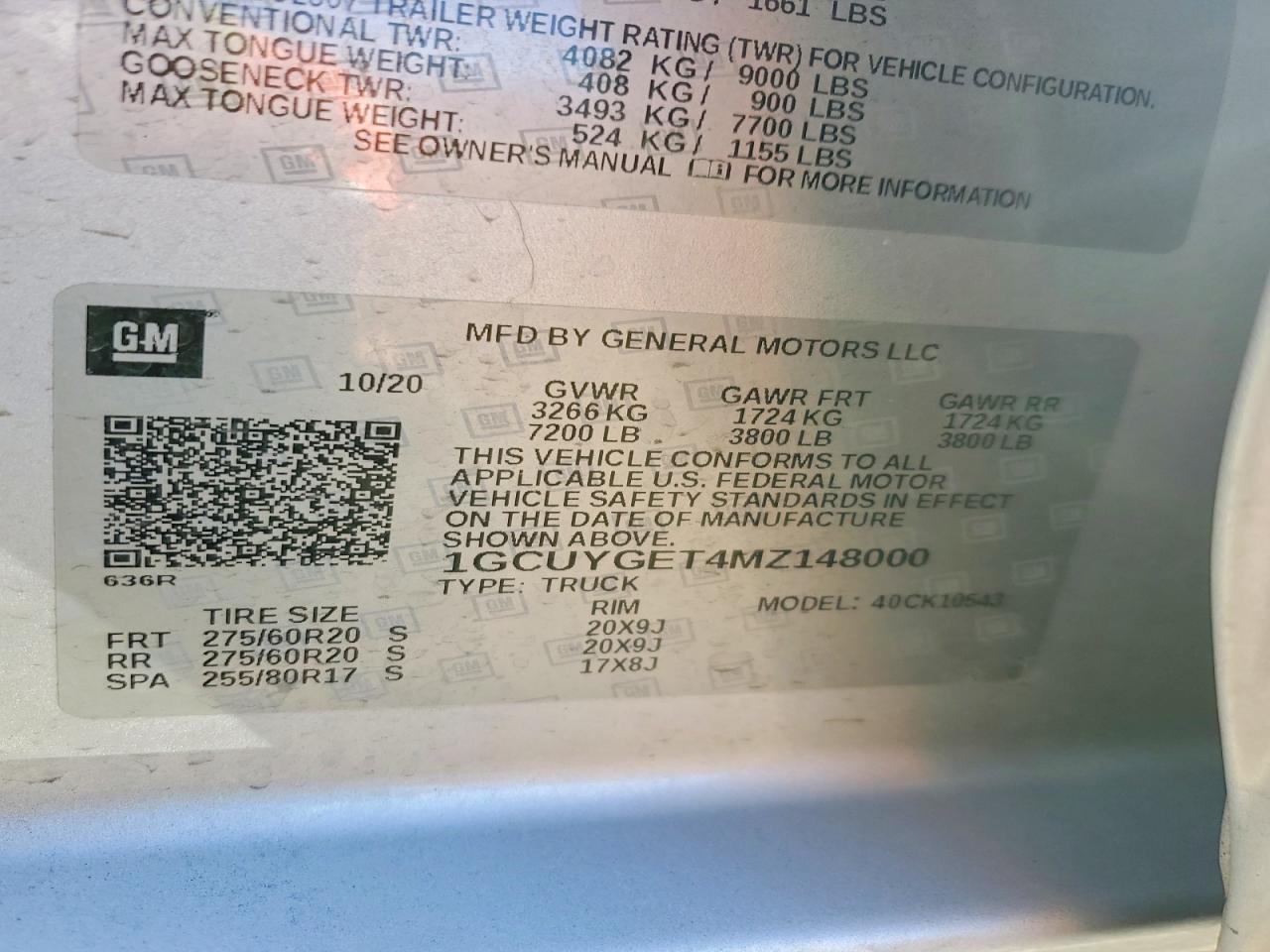 2021 Chevrolet Silverado K1500 ltz