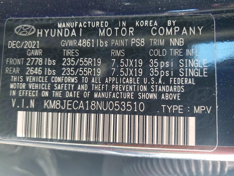 2022 Hyundai Tucson Limited