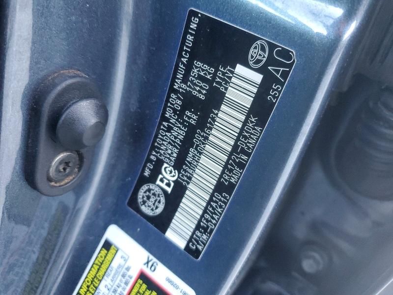 2019 Toyota Corolla l