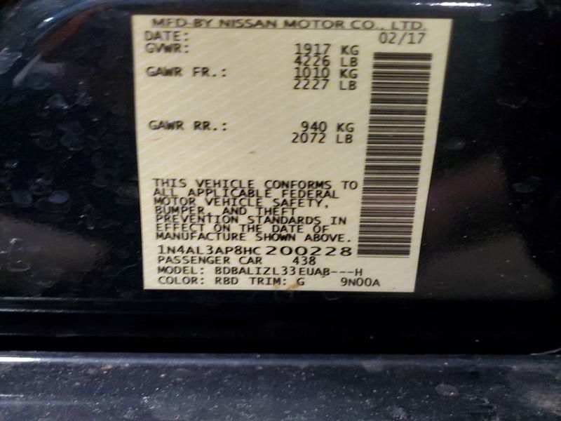 2017 Nissan Altima 2.5