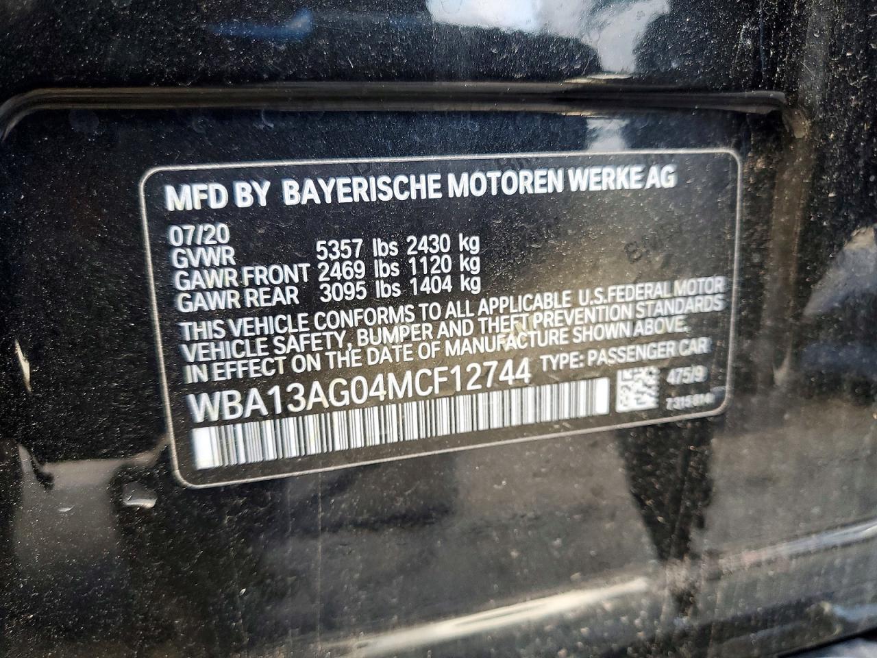 2021 BMW 530e