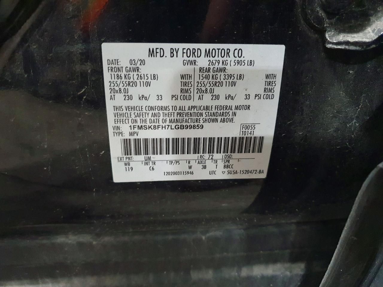 2020 Ford Explorer Limited