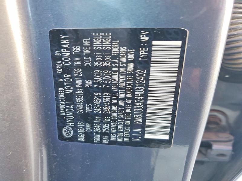 2017 Hyundai Tucson Limited