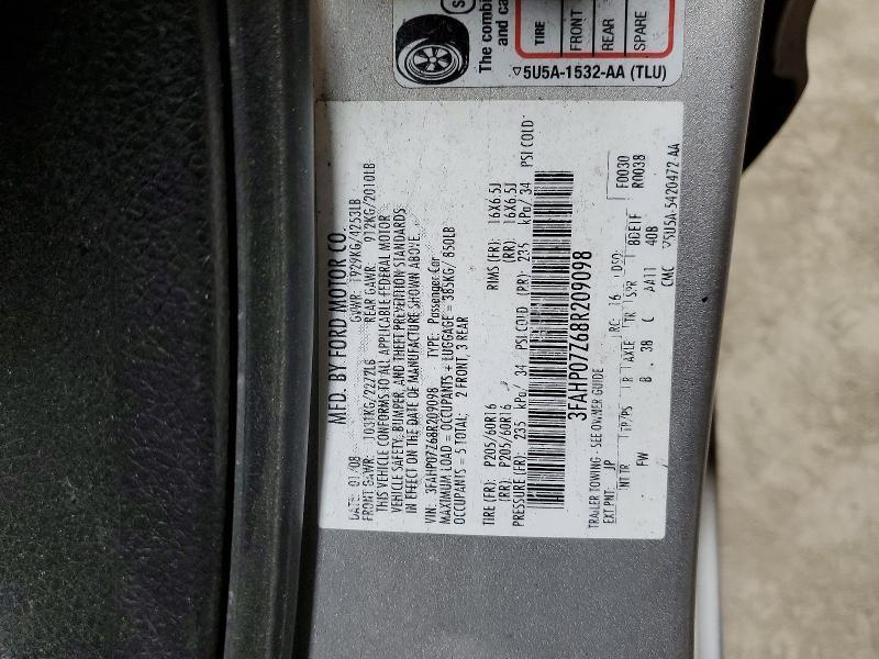 2008 Ford Fusion se