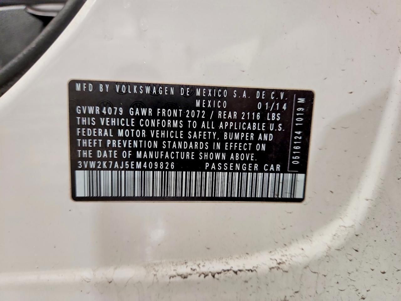 2014 Volkswagen Jetta Base