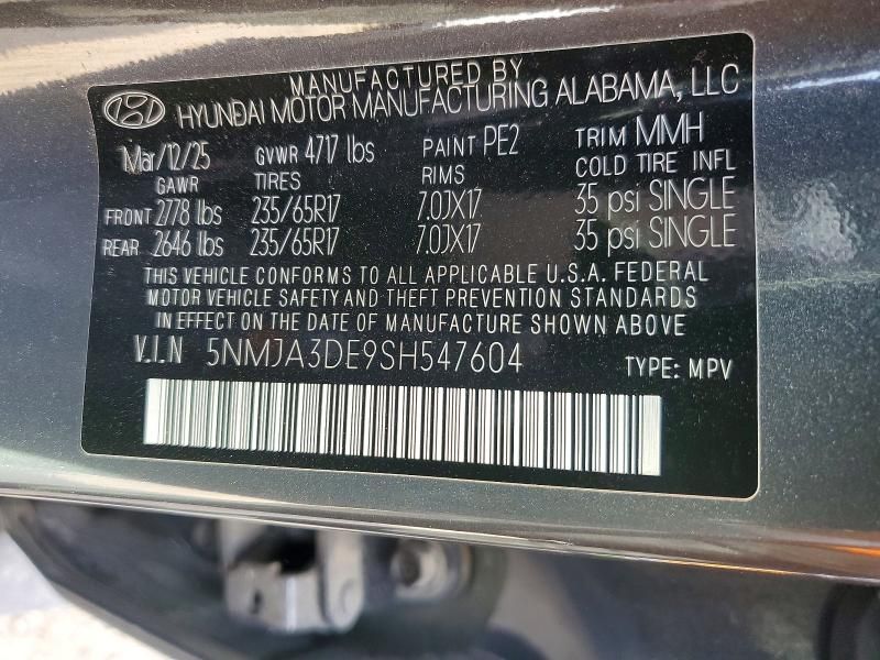 2025 Hyundai Tucson se