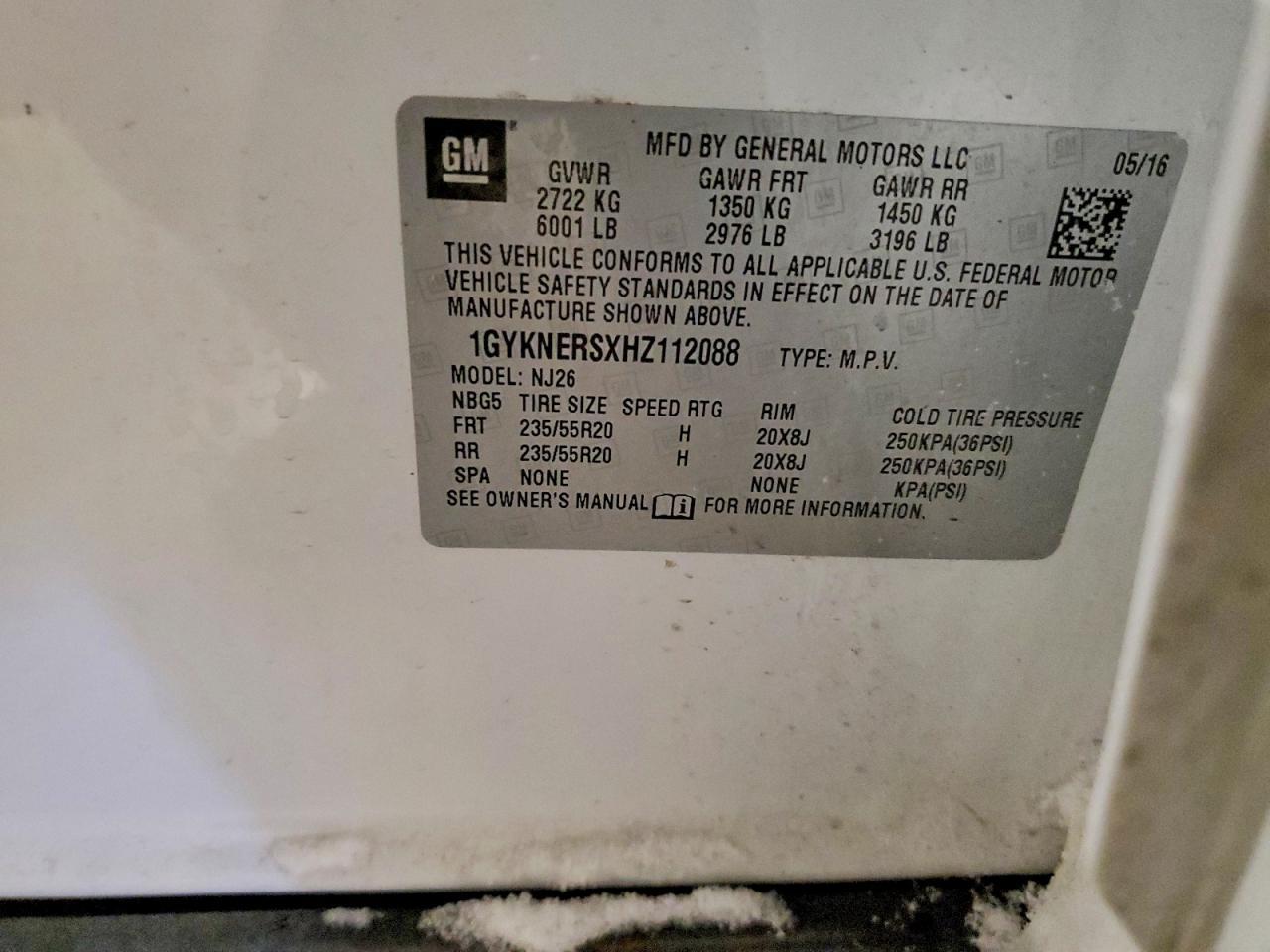 2017 Cadillac XT5 Premium Luxury