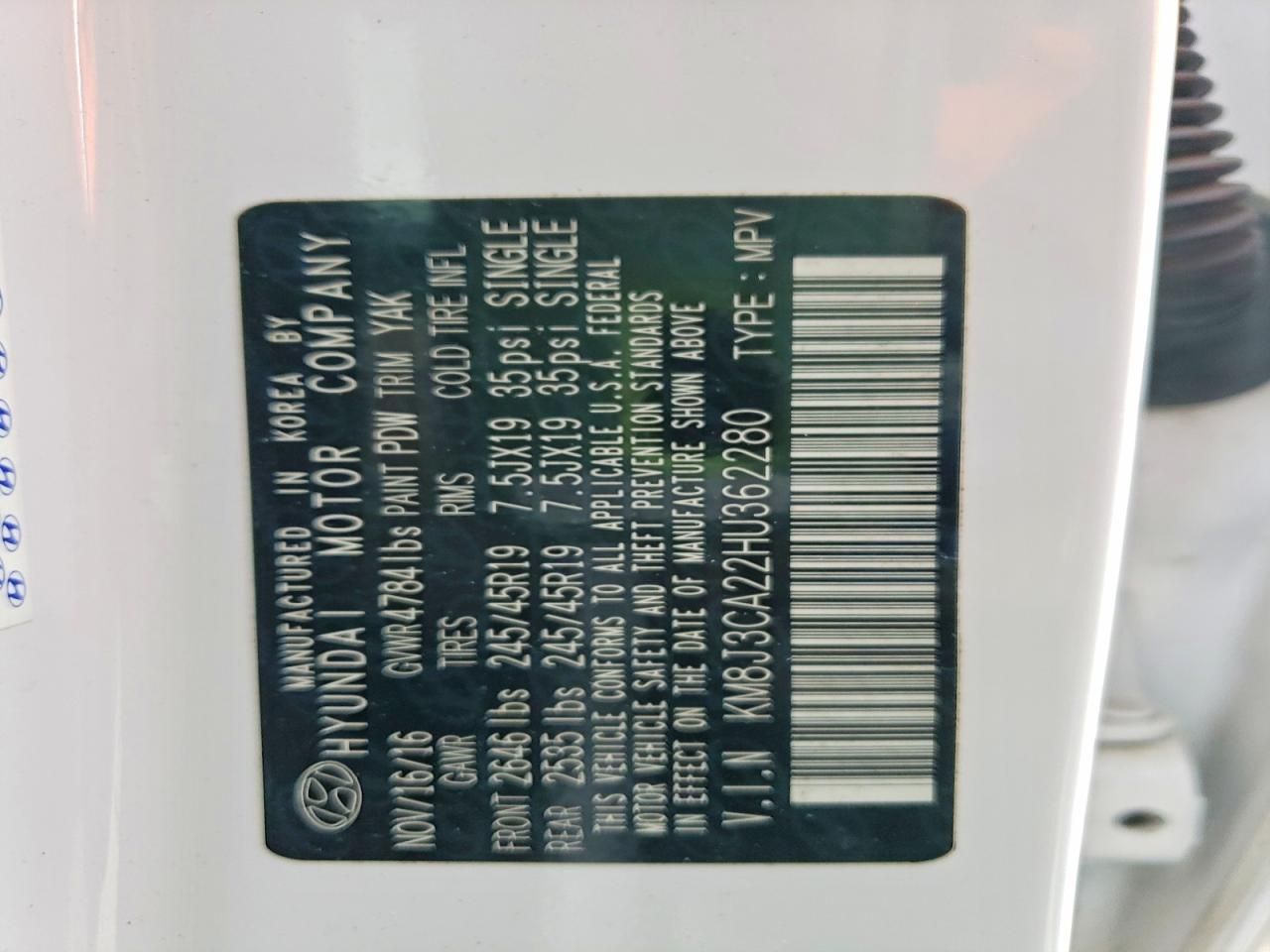 2017 Hyundai Tucson Limited