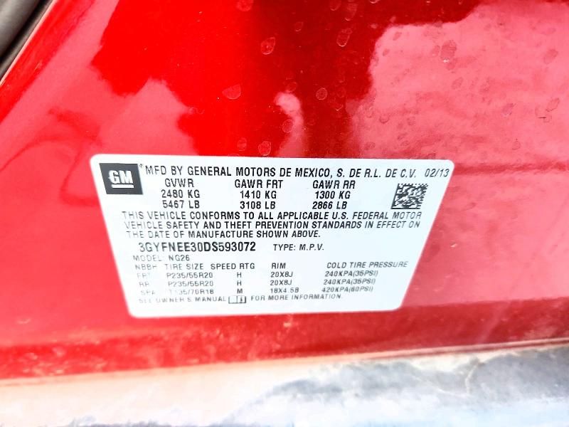 2013 Cadillac Srx Premium Collection