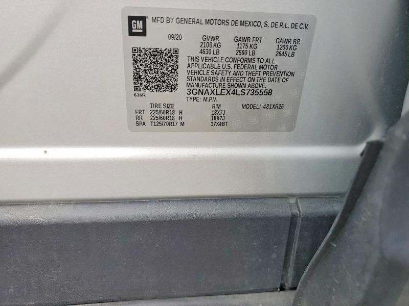 2020 Chevrolet Equinox lt