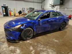 Hyundai salvage cars for sale: 2021 Hyundai Elantra sel