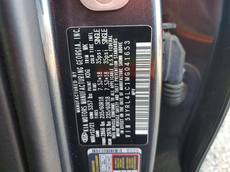 2021 KIA Sorento s