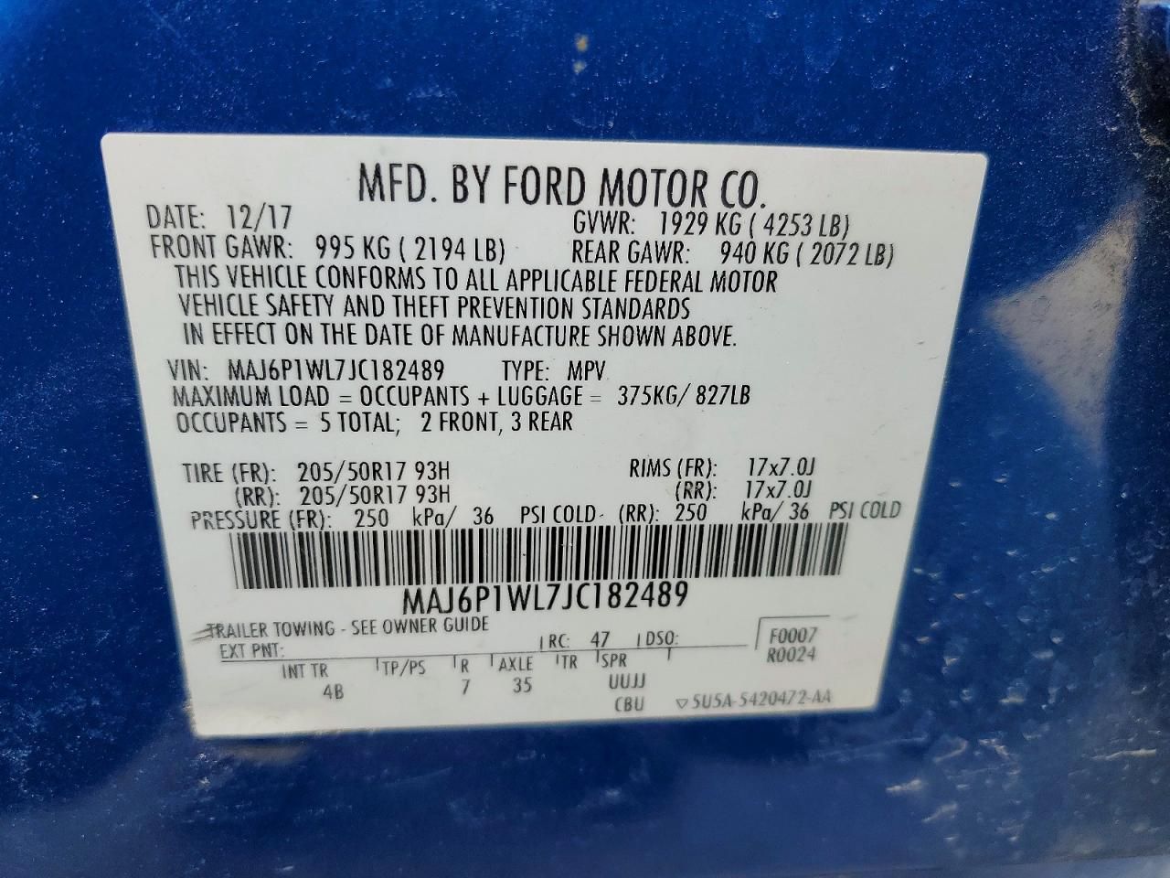 2018 Ford Ecosport Titanium