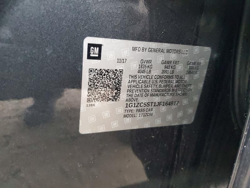 2018 Chevrolet Malibu ls