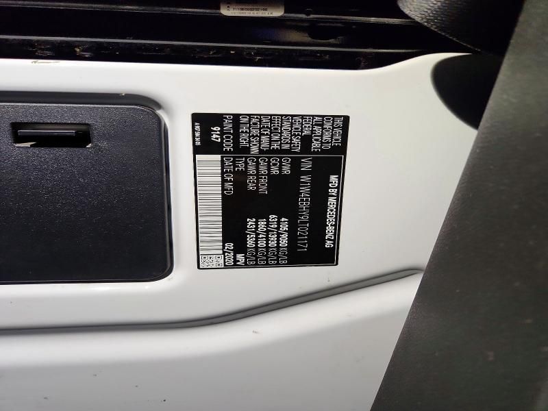 2020 Mercedes-Benz 2020 Mercedes Benz Sprinter 2500 Utility / Service