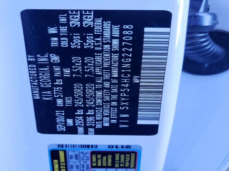 2022 KIA Telluride sx