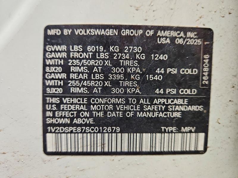 2025 Volkswagen Id.4 pro