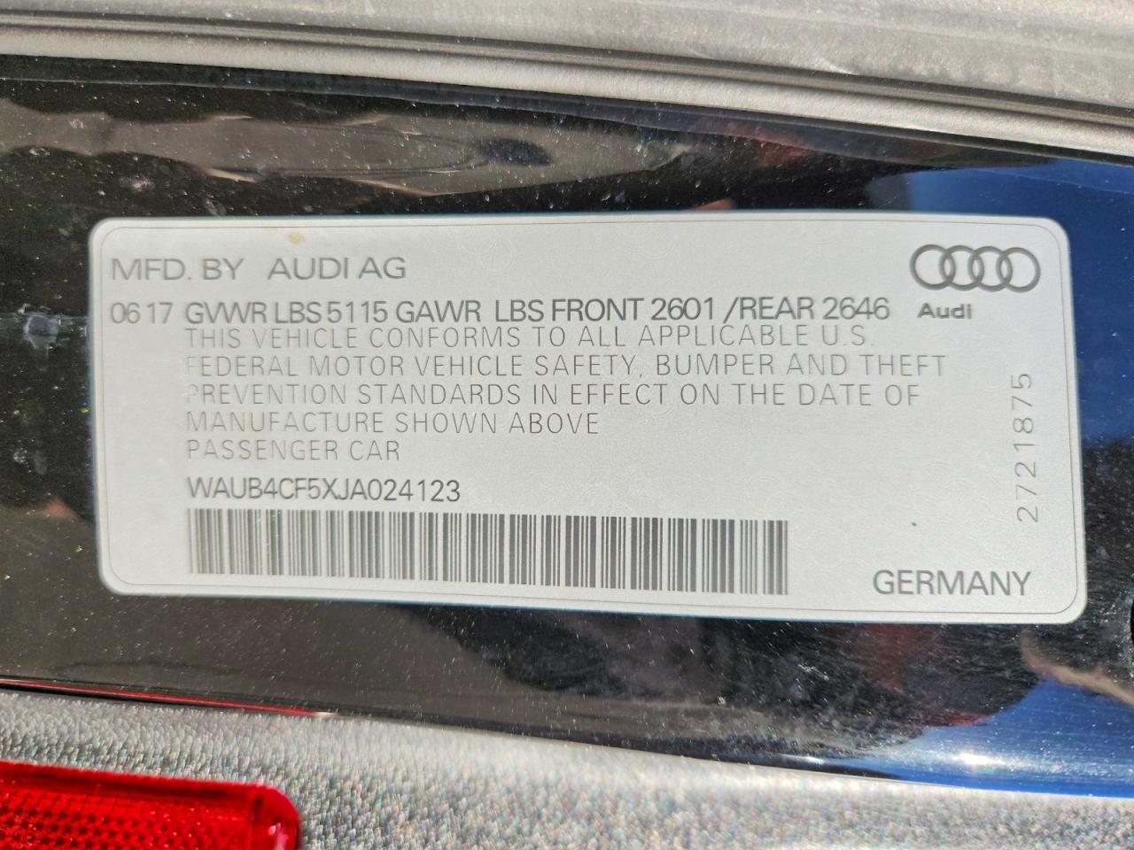2018 Audi S5 Premium Plus