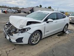 Ford salvage cars for sale: 2019 Ford Fusion se