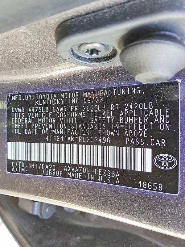 2024 Toyota Camry se Night Shade