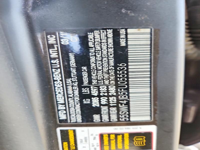 2015 Mercedes-Benz C300