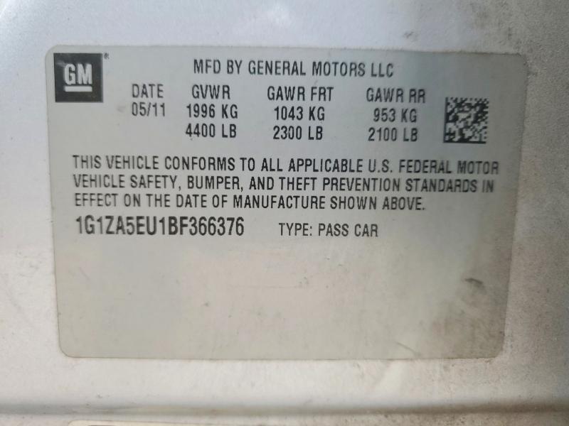 2011 Chevrolet Malibu ls