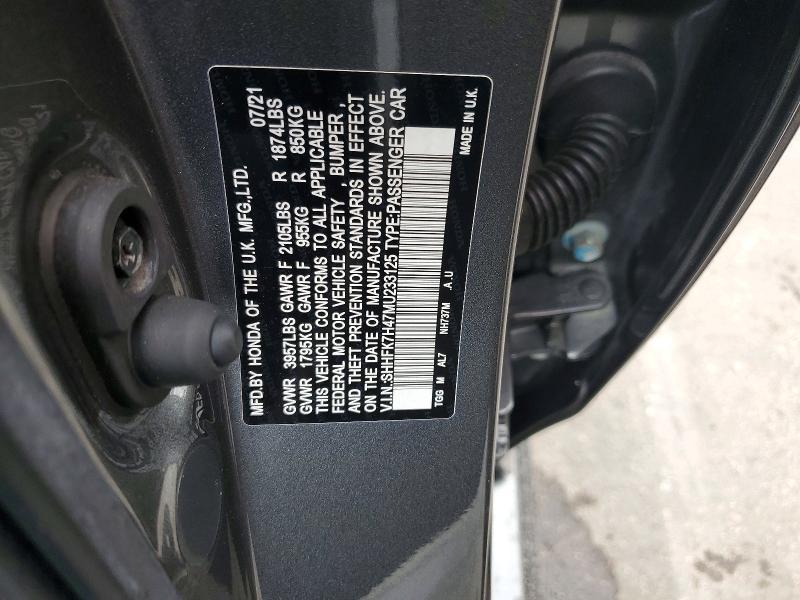 2021 Honda Civic Sport