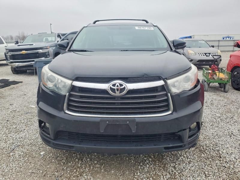 2015 Toyota Highlander xle