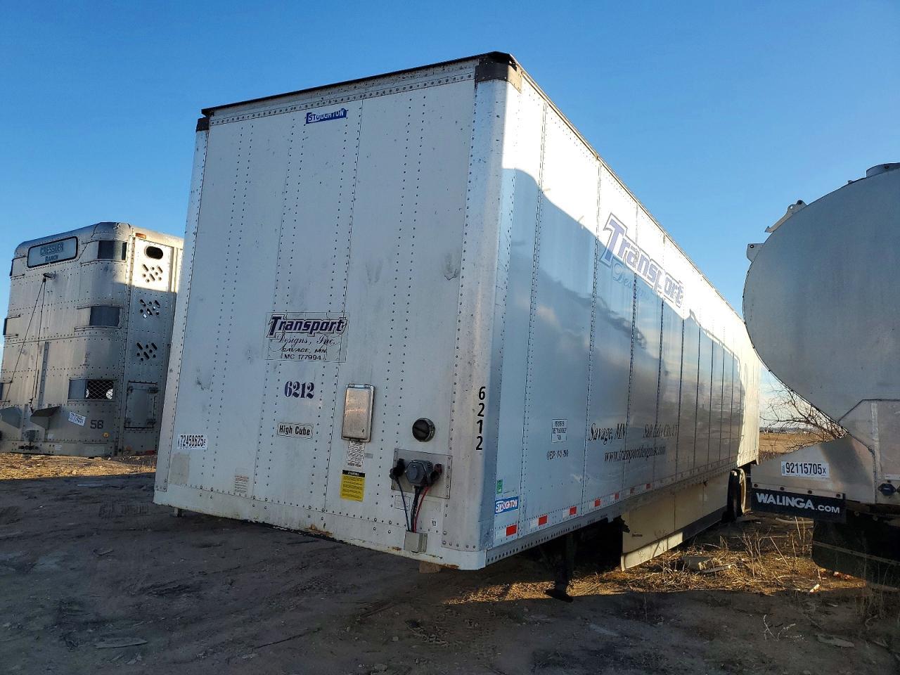 2016 Stoughton Zgpvw-535T-S-C-AR DRY Van Trailer
