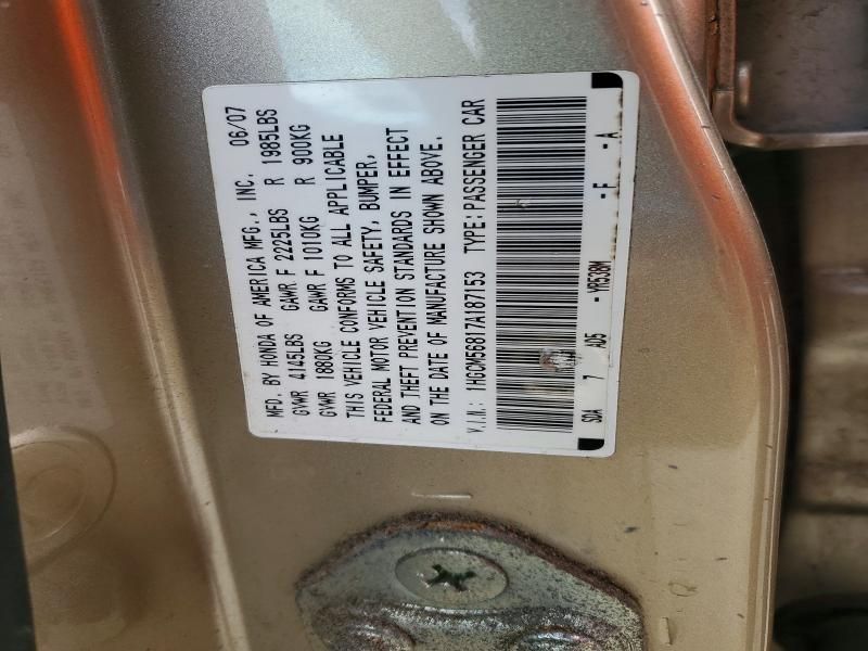 2007 Honda Accord ex