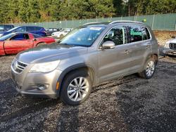 Salvage cars for sale from Copart Spanaway, WA: 2011 Volkswagen Tiguan s
