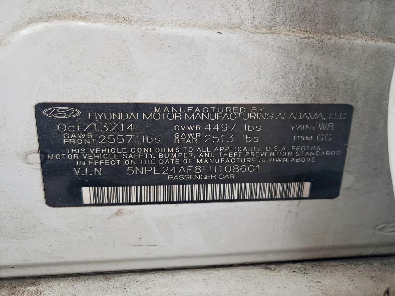 2015 Hyundai Sonata se