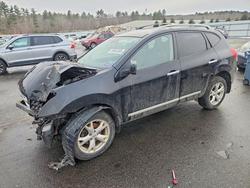 Salvage cars for sale from Copart Windham, ME: 2011 Nissan Rogue s