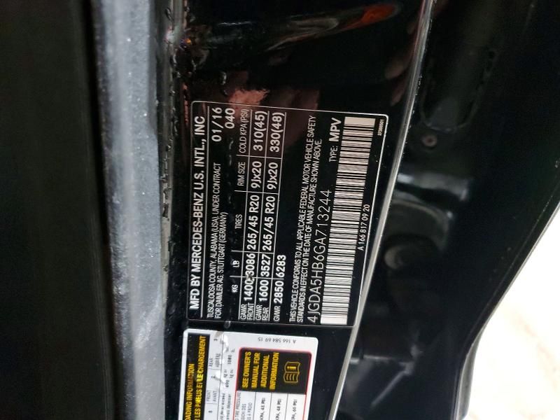 2016 Mercedes-Benz Gle 350 4matic