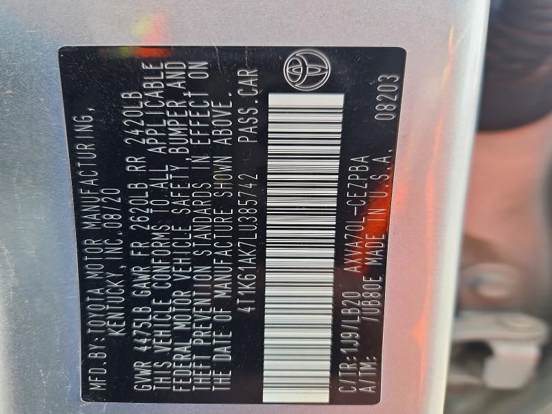 2020 Toyota Camry xse