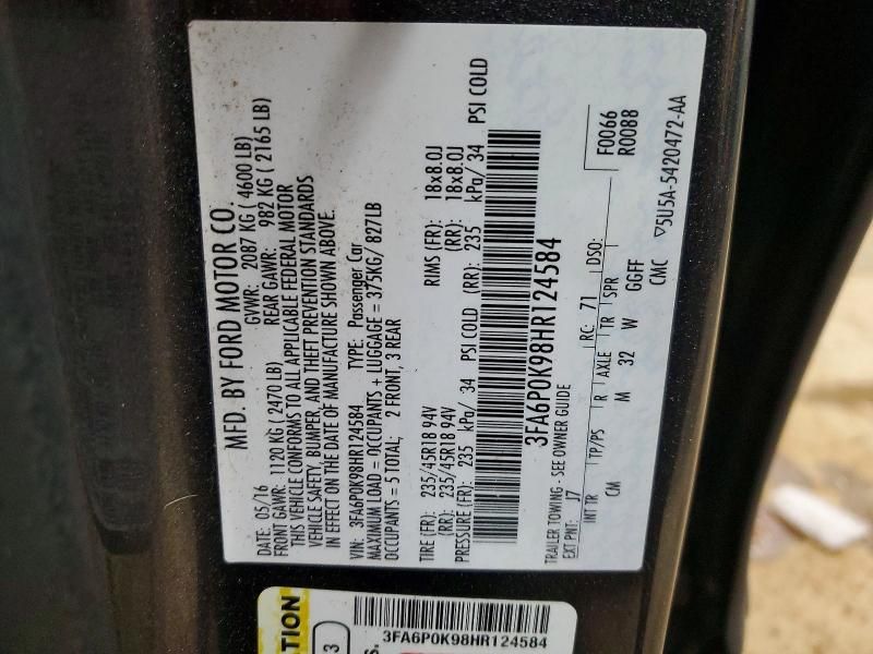 2017 Ford Fusion Titanium