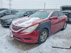 Salvage cars for sale from Copart Elgin, IL: 2012 Hyundai Sonata gls