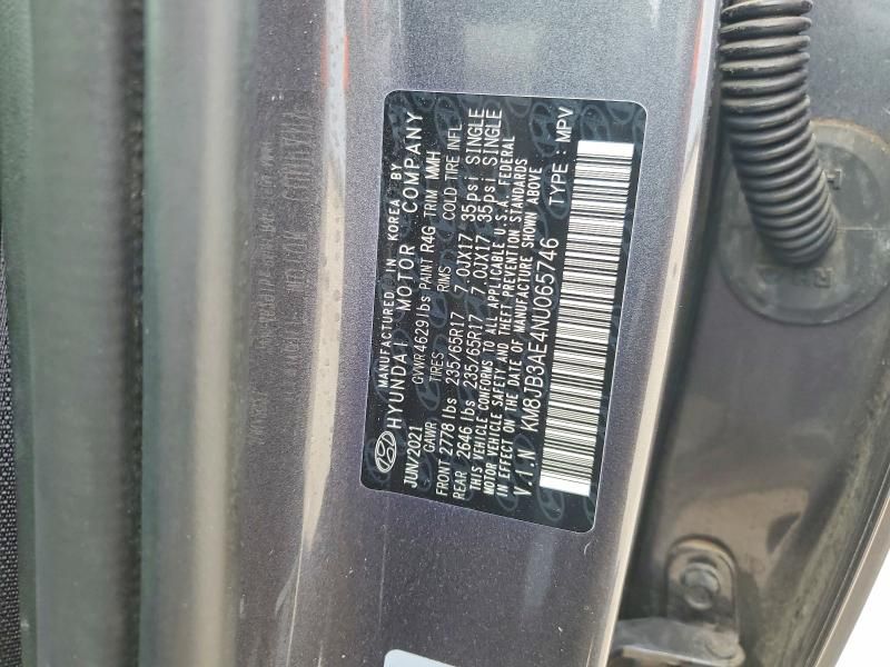 2022 Hyundai Tucson sel