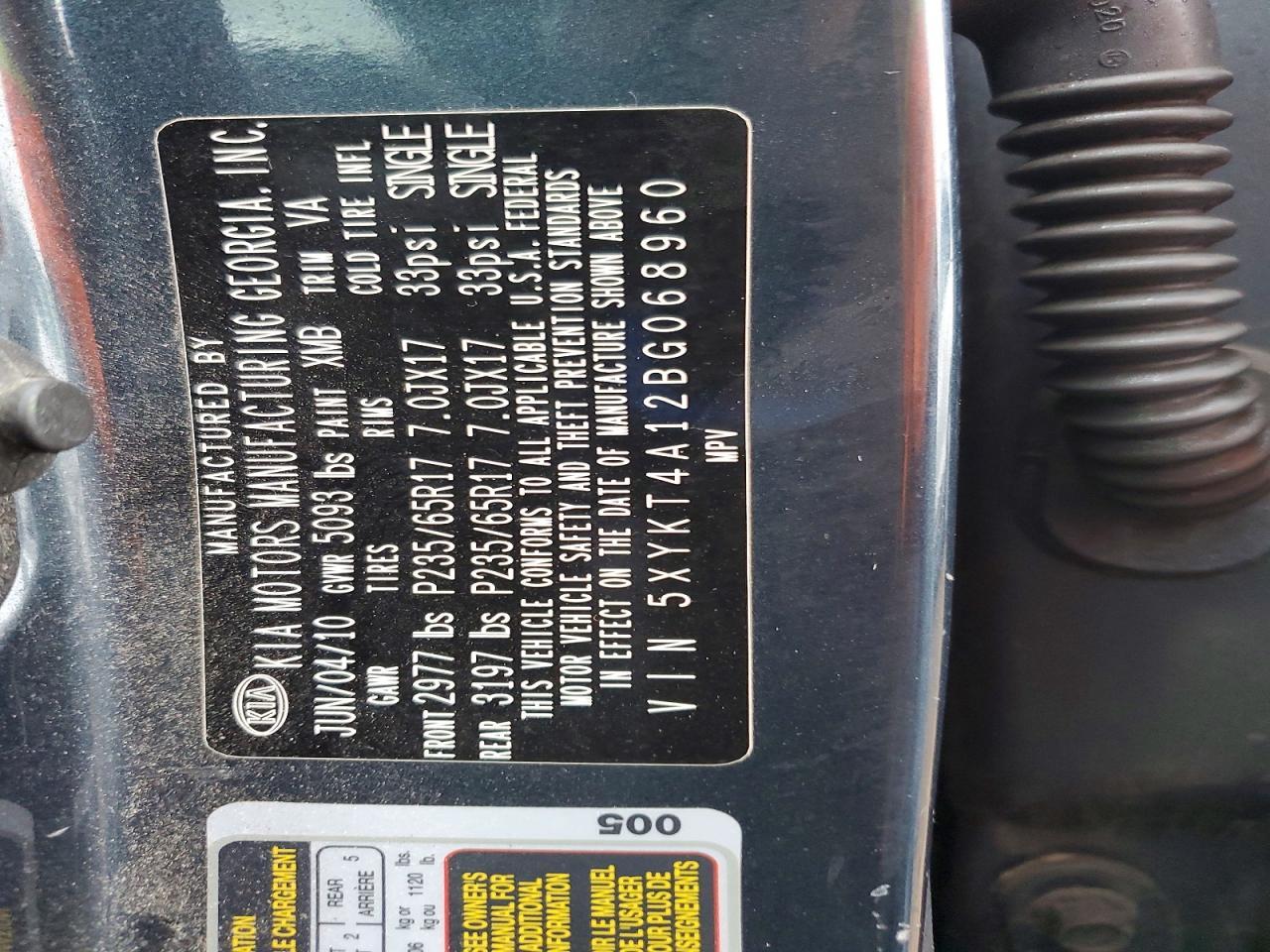 2011 KIA Sorento Base