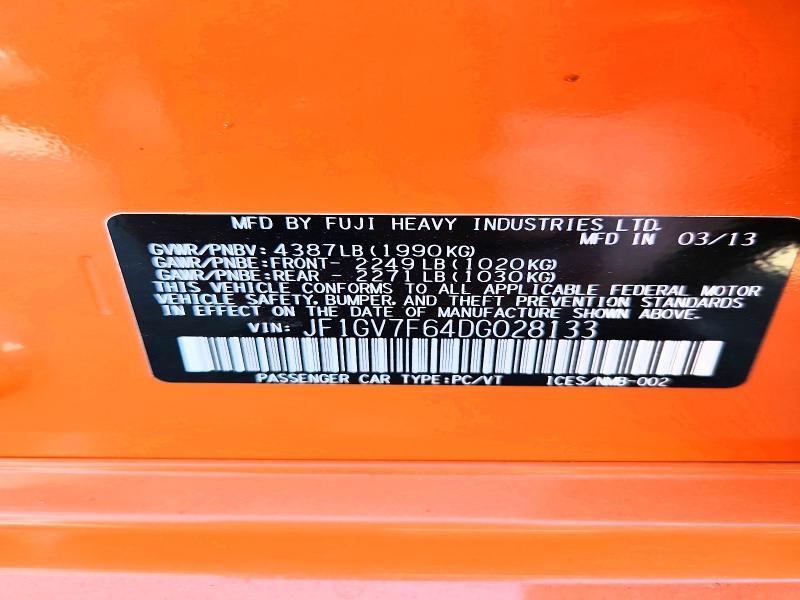 2013 Subaru Impreza wrx