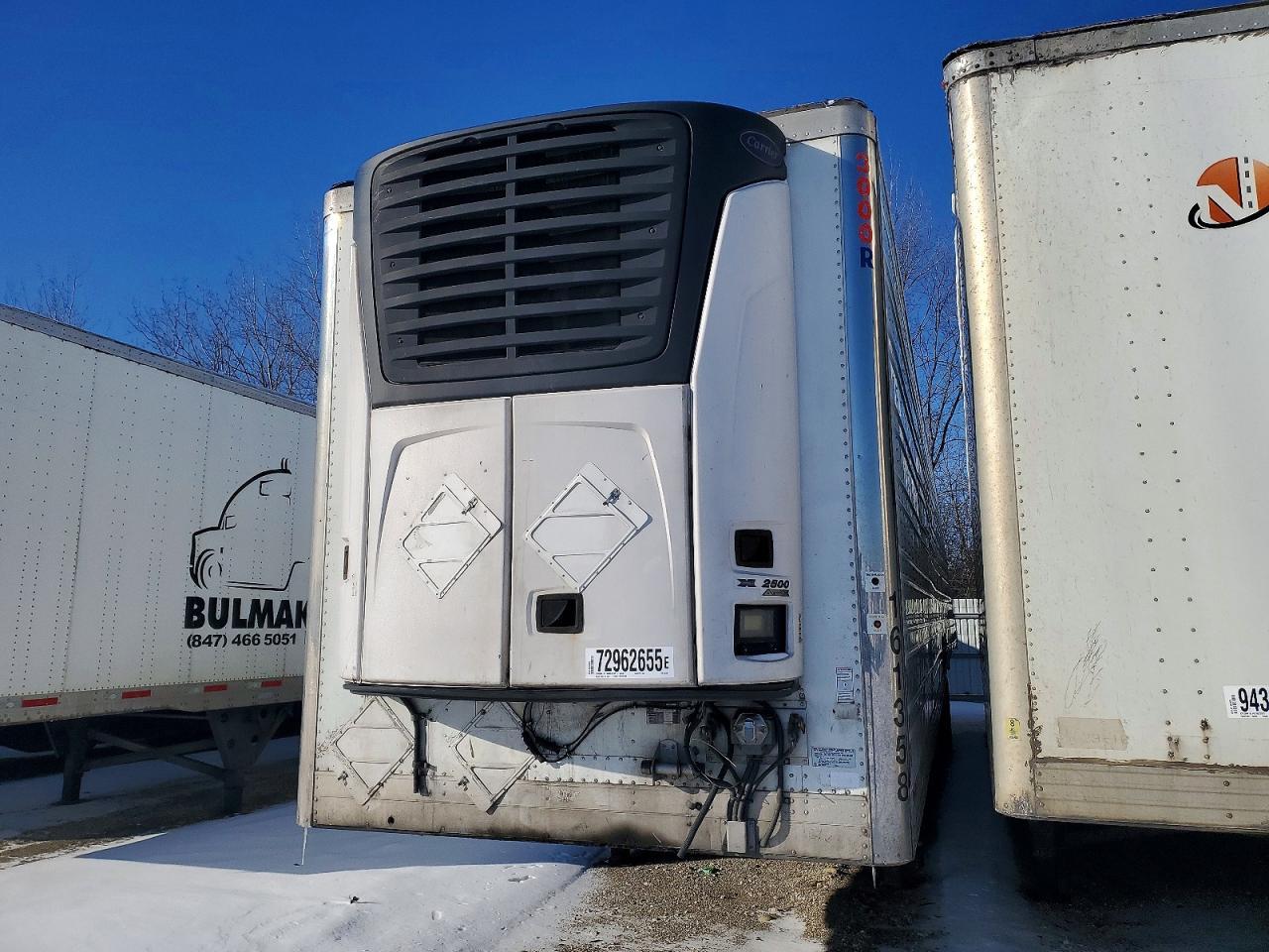 2016 Utility VS2RAP Refrigerated Van Trailer