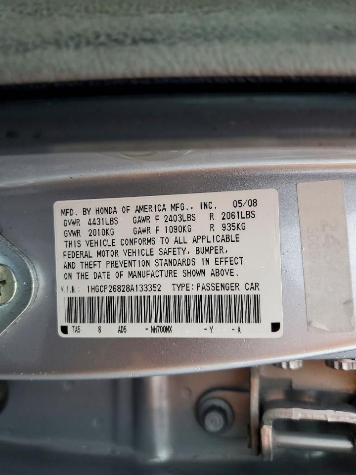 2008 Honda Accord exl