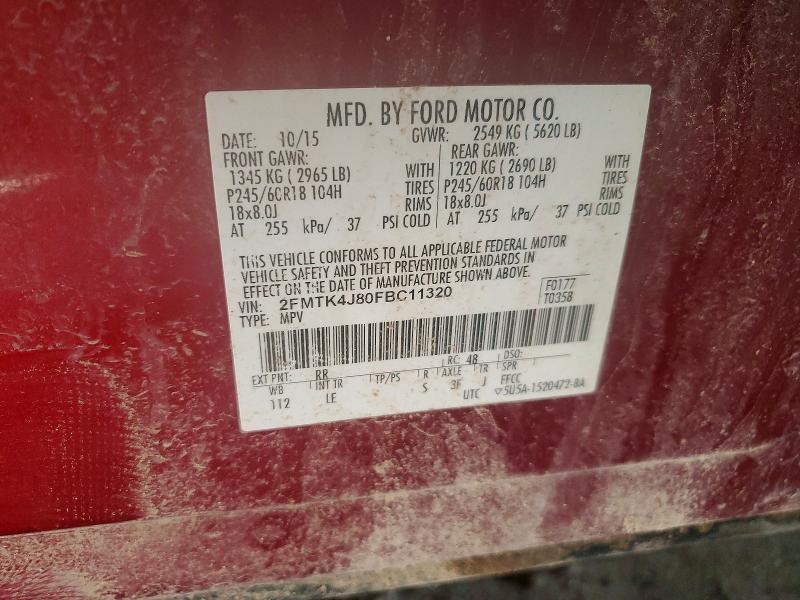 2015 Ford Edge sel
