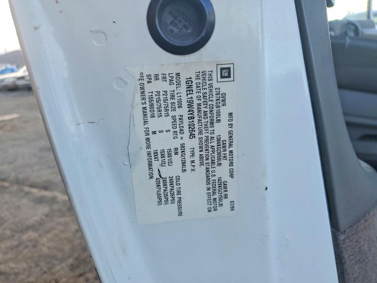 2000 Chevrolet Astro