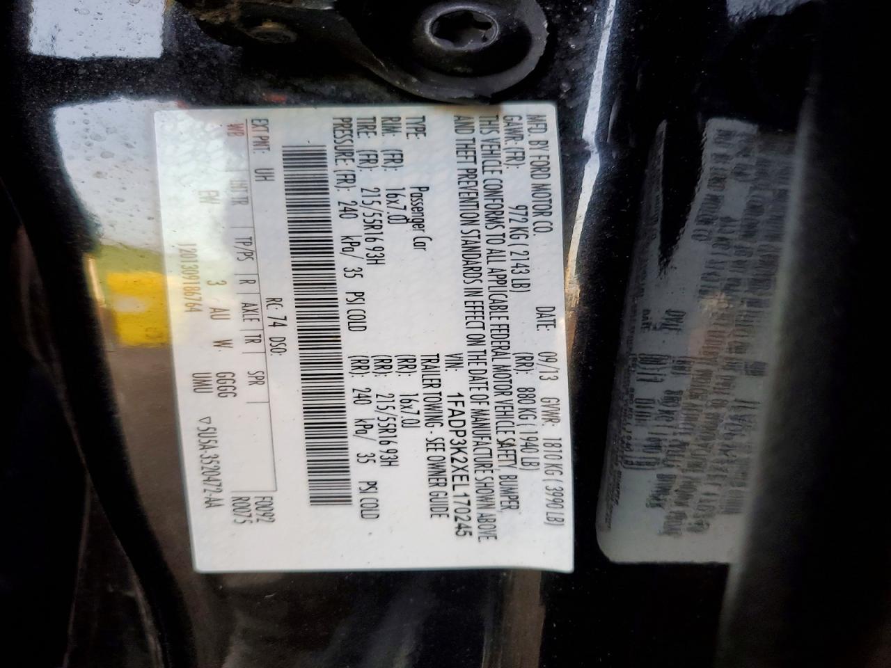 2014 Ford Focus se