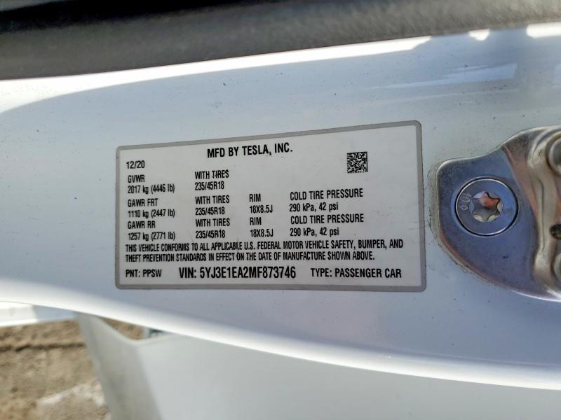 2021 Tesla Model 3