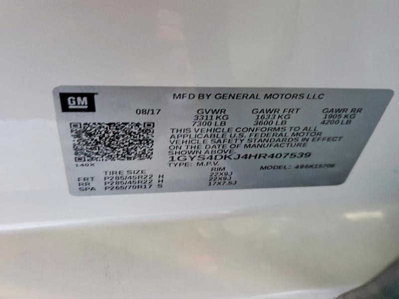 2017 Cadillac Escalade Platinum