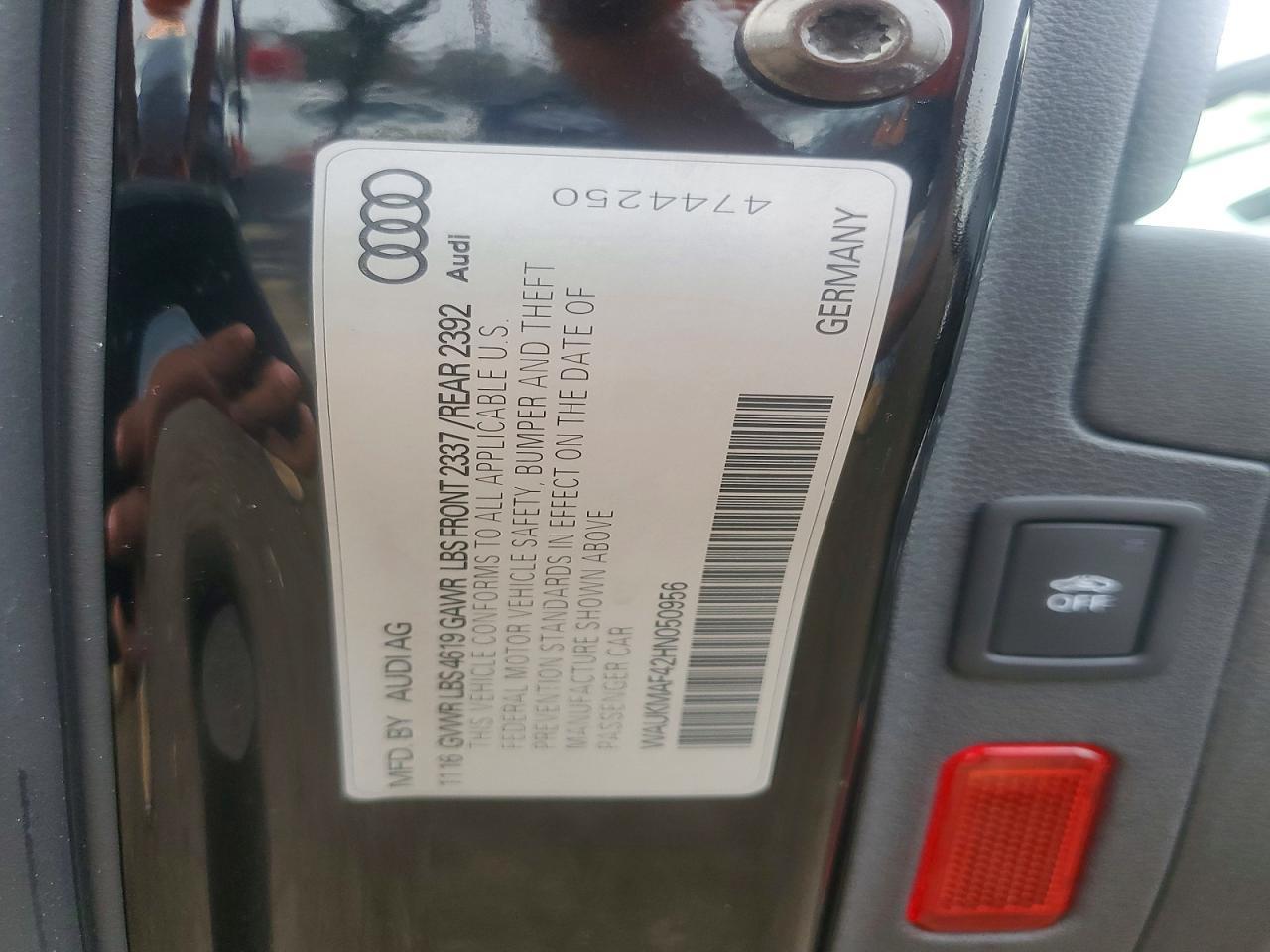 2017 Audi A4 Ultra Premium